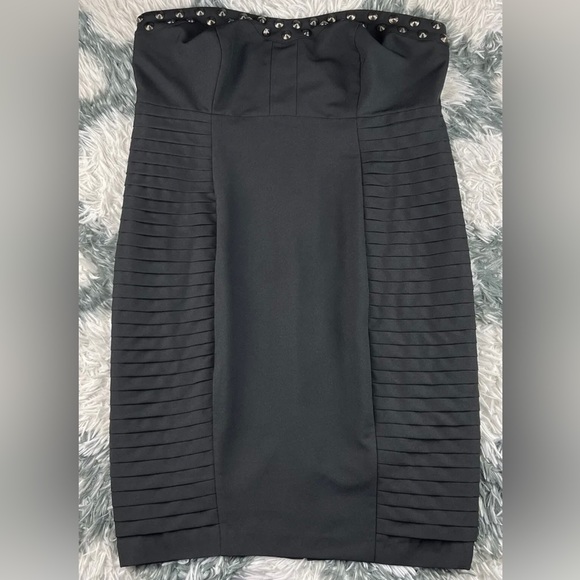 torrid Dresses & Skirts - Torrid Women's Black Studded the LBD with Attitude Strapless BodyCon Dress Sz 14
